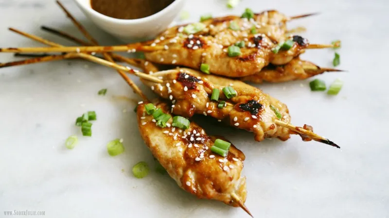 Honey Garlic Skewers