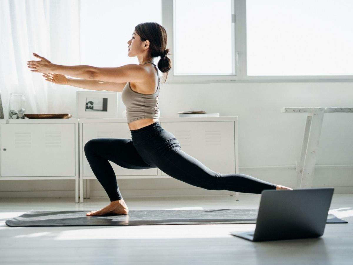 Woman exercising that benefis health.