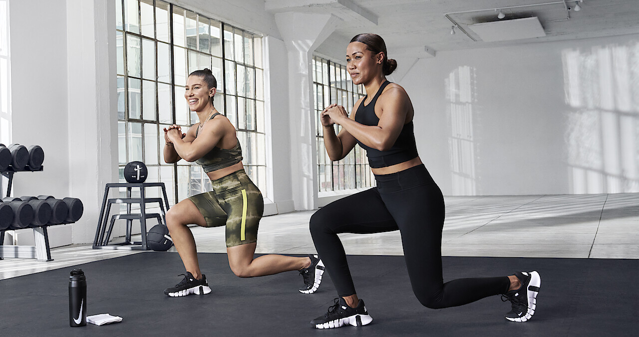 Women doing their exercises