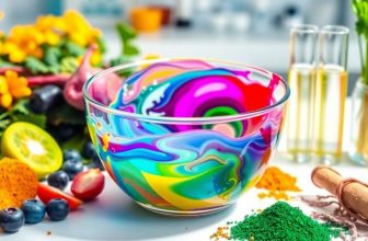 Picture of natural dyes