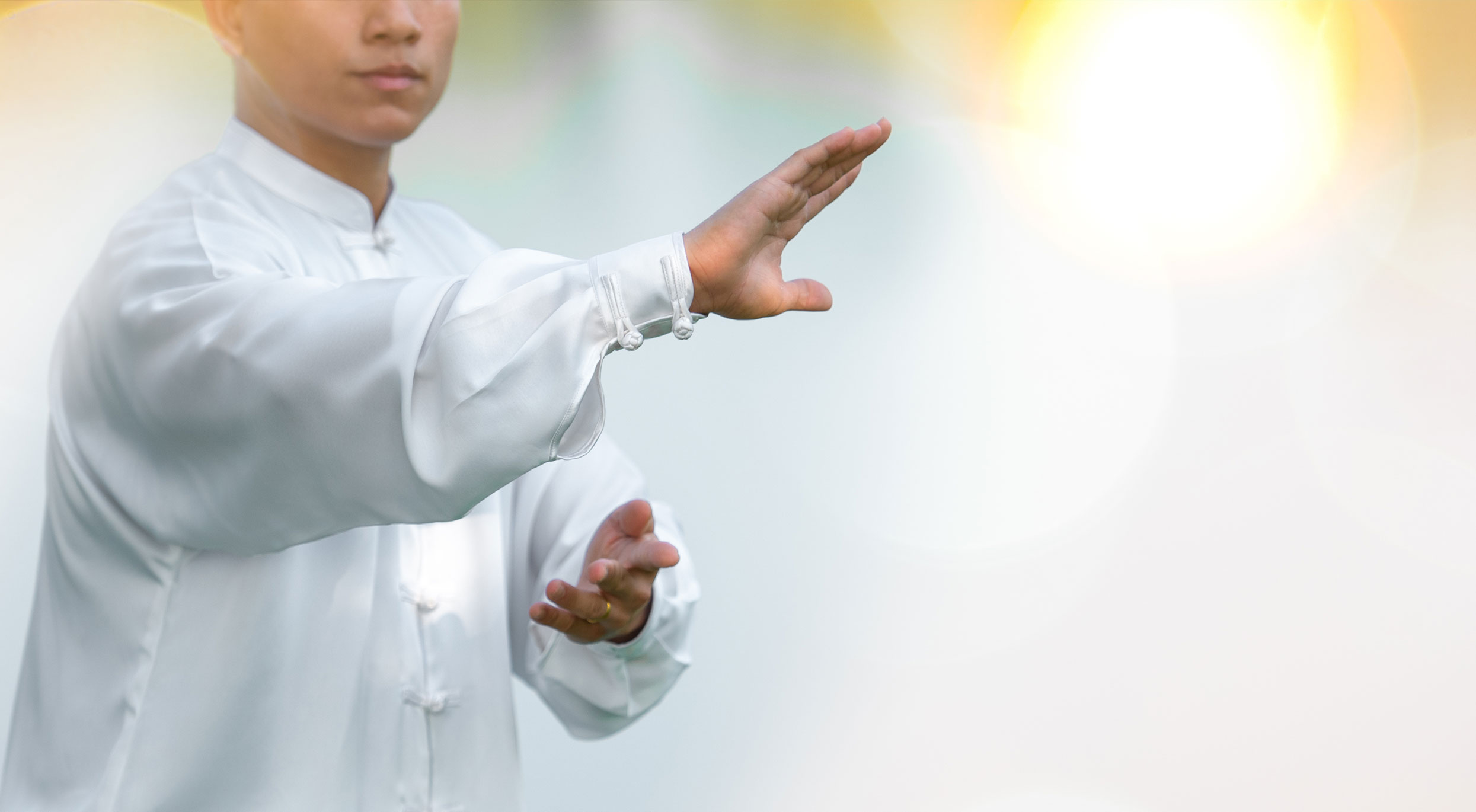 Man demonstrating Tai Chi for diabetes