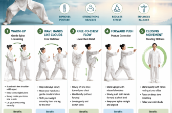 Tai Chi Exercise Movements for Relief of Back Pain