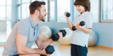 When fathers exercise, children are healthier, as adults