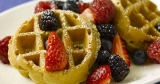Delicious Oatmeal Pecan Waffles