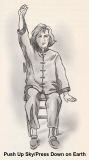 Seated Tai Chi Exercises to Stretch the Arm Muscles and Slim the waist